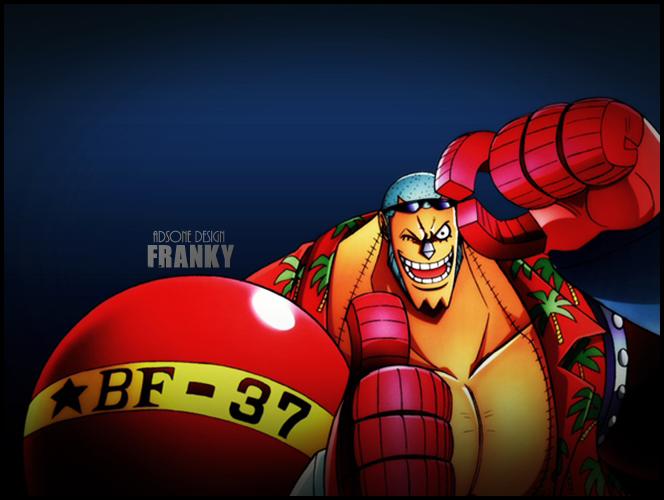 Franky One Piece Wallpaper  Download to your mobile from PHONEKY