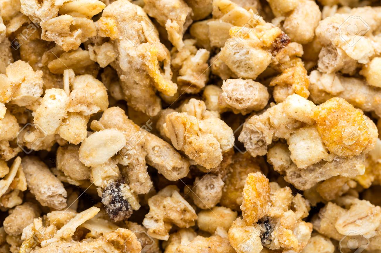 Granola Background Stock Photo Picture And Royalty Image