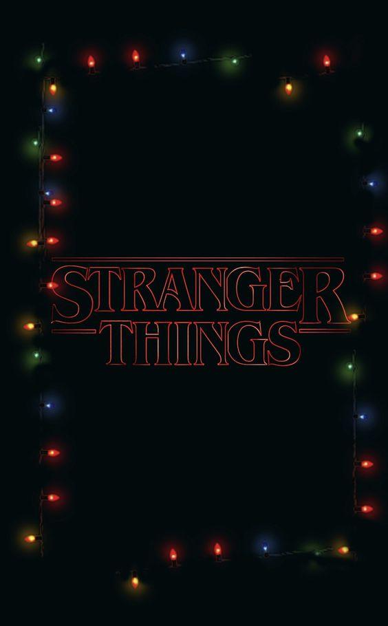 Stranger Things Wallpaper iPhone Phone Ideas String Lights