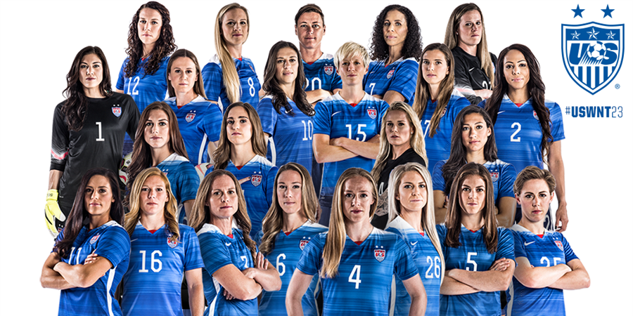 United States roster for 2015 FIFA Womens World Cup full of US 900x450
