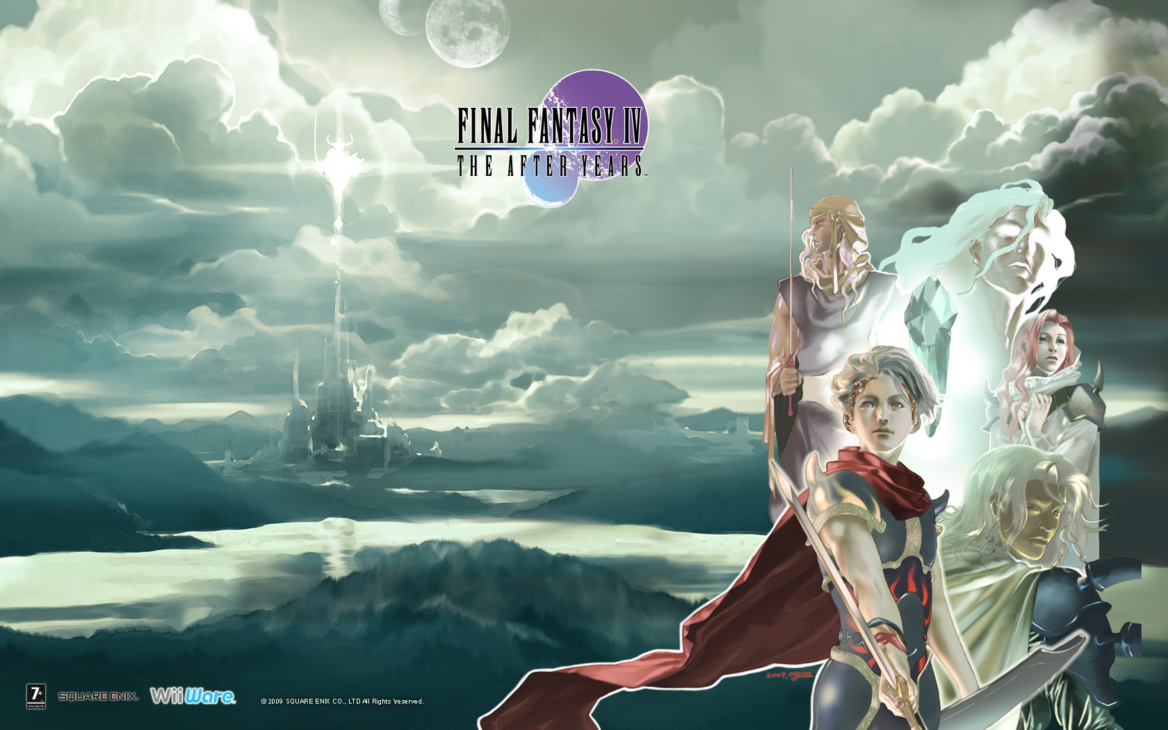 Image   FFIV TAY wallpaper 1jpg   The Final Fantasy Wiki   10 years 1680x1050