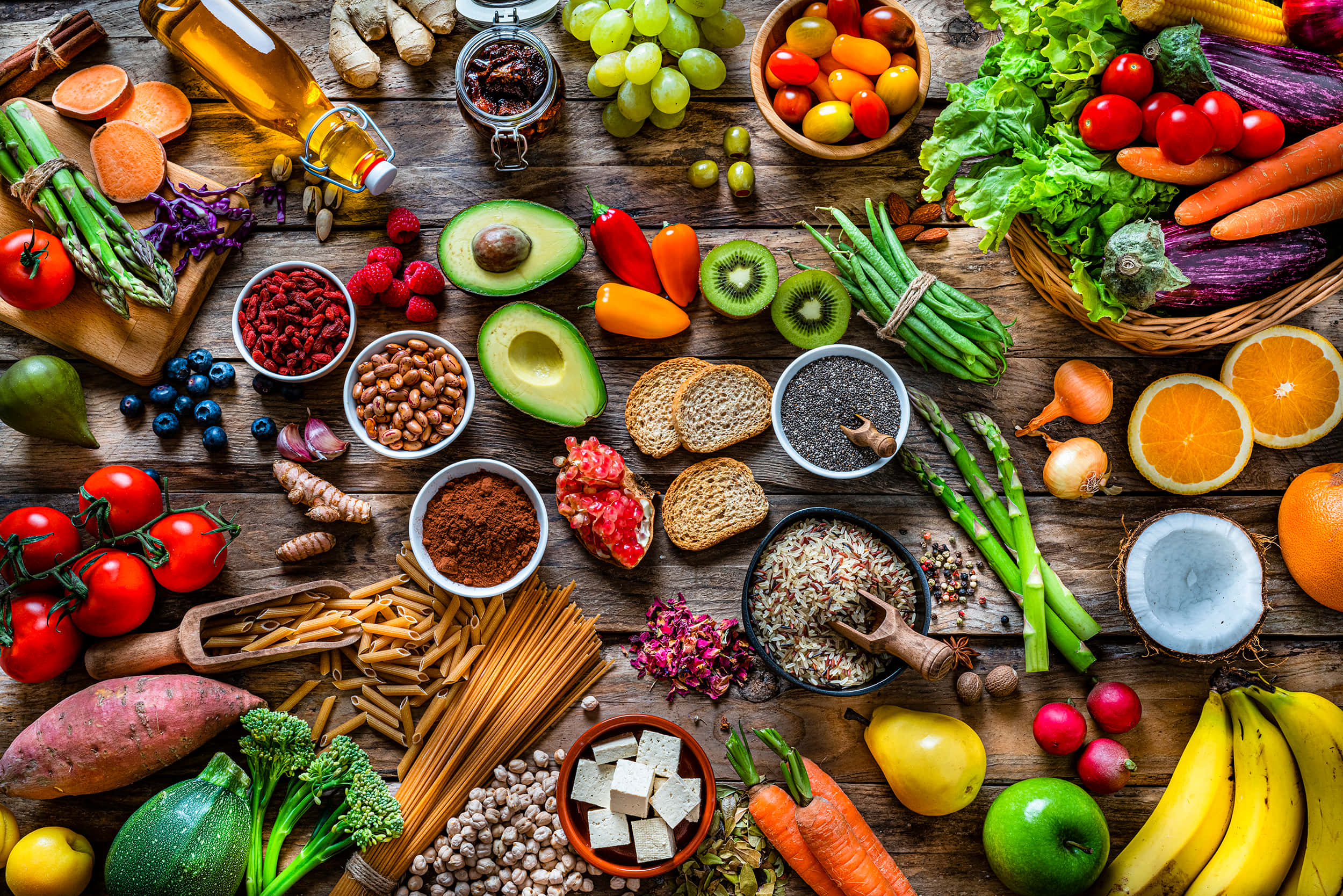 Food Table Wallpaper