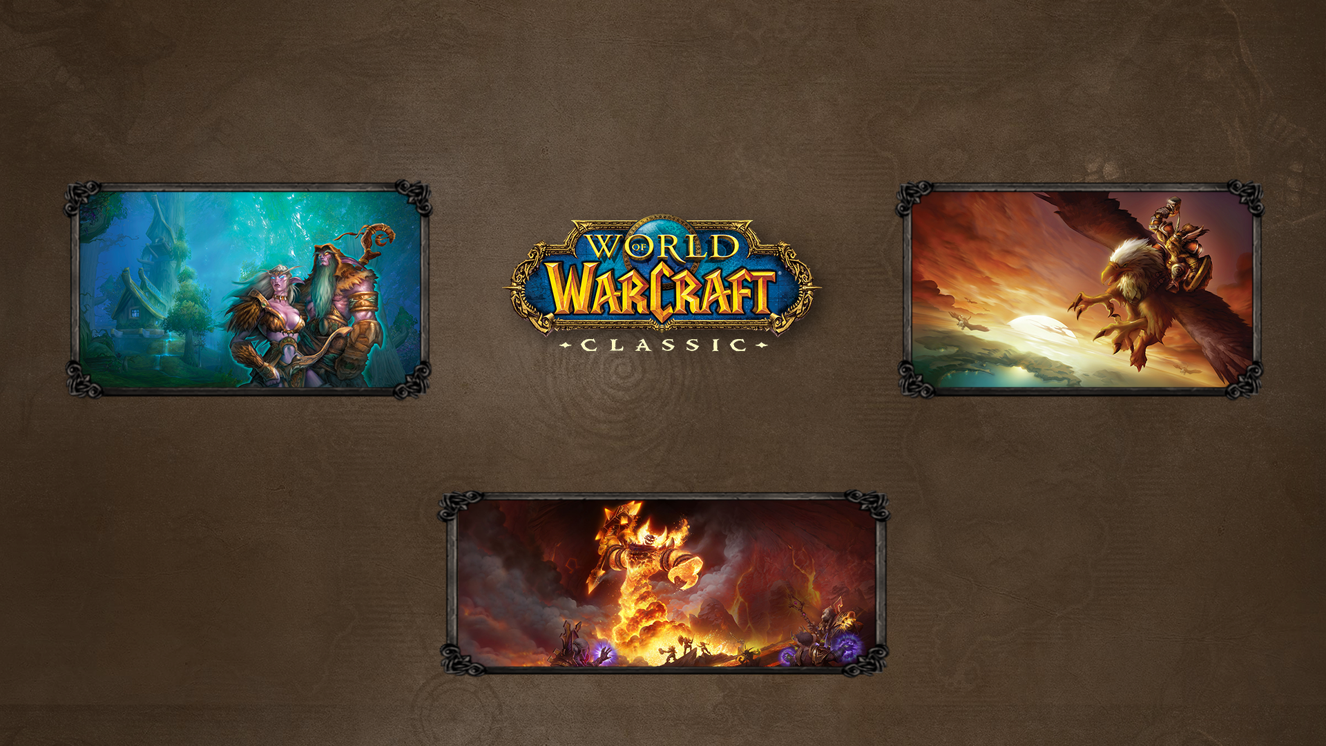 World Of Warcraft Classic Desktop Wallpaper Classicwow