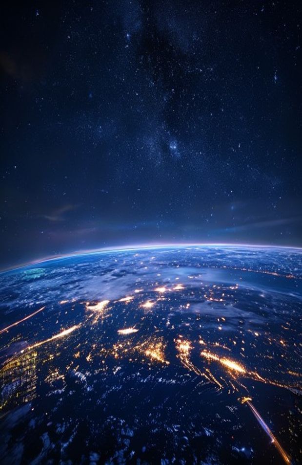 Earth At Night Wallpaper HD
