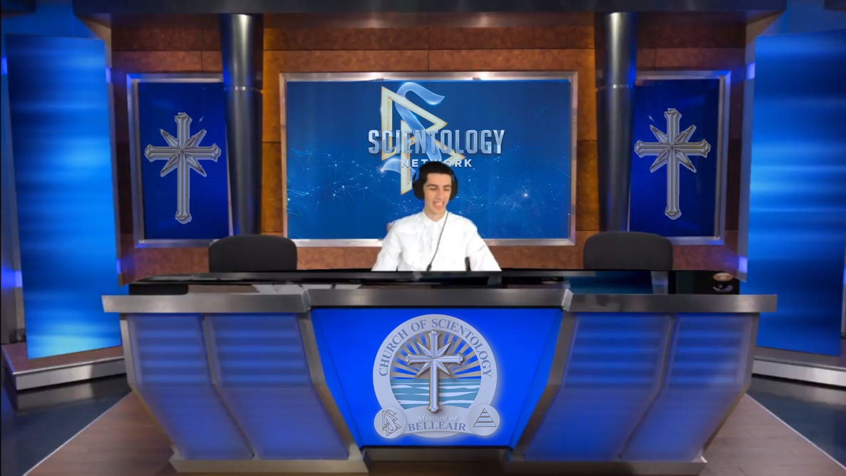 Sam S Scuffed News Show Background Makes It Look Like He About