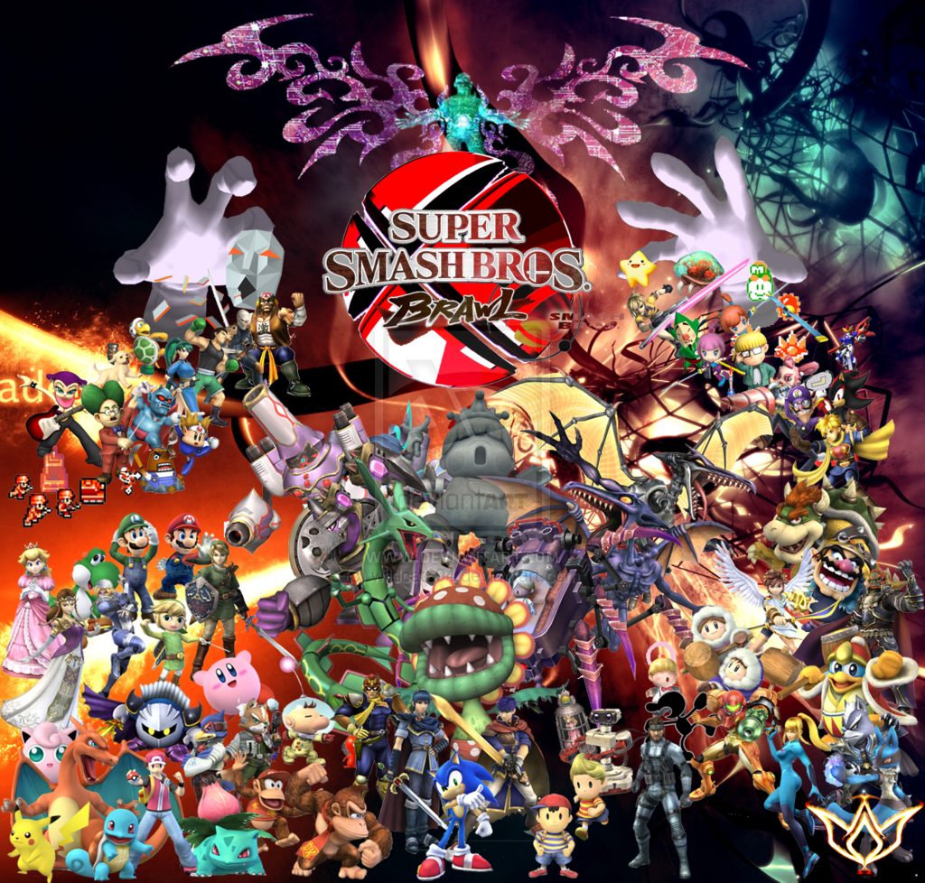 Super Smash Bros Brawl Renew By Wildcat694 Fan Art Wallpaper Games