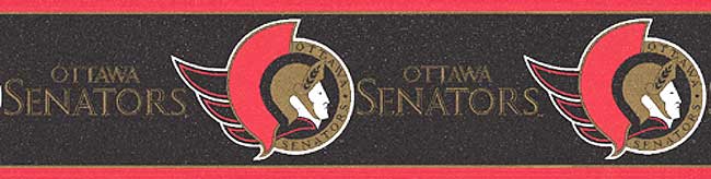 Ottawa Senators Wallpaper Border