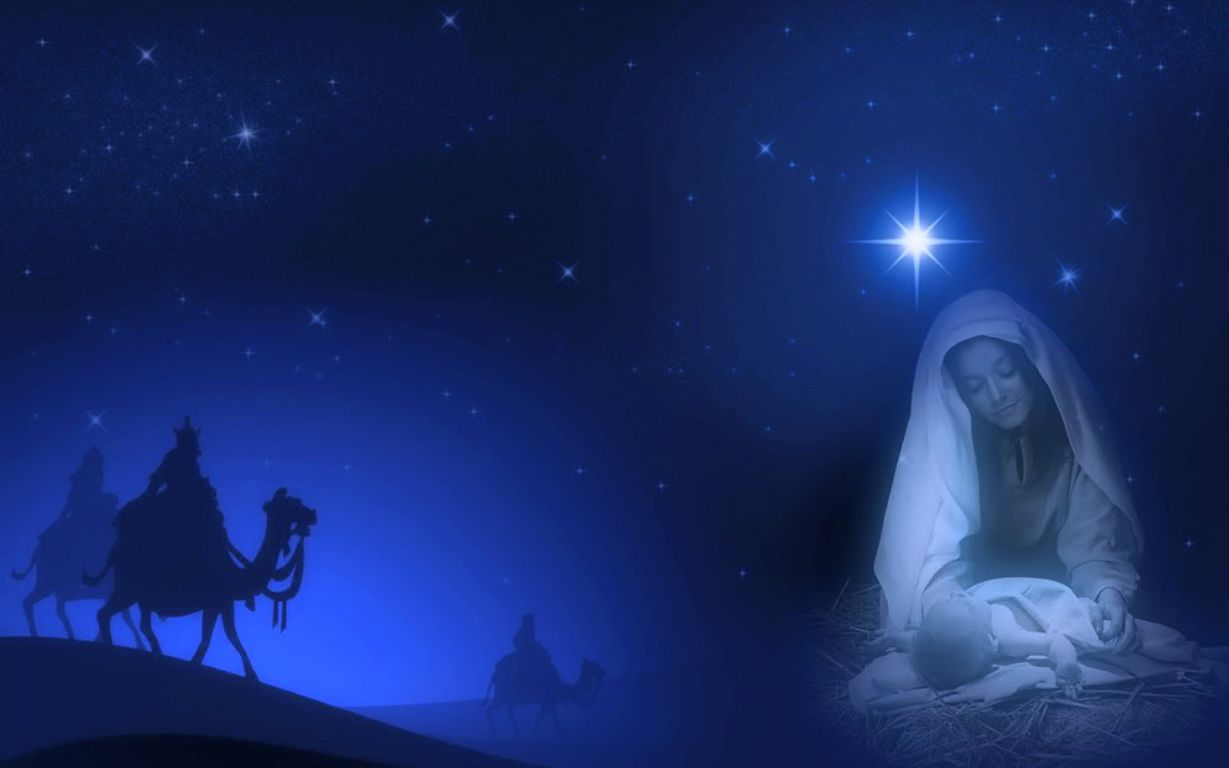 Jesus Birth Night Of The Nativity Wallpaper