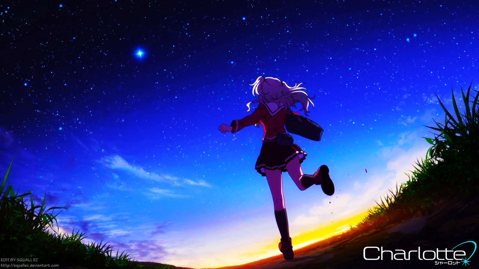 Anime charlotte wallpaper APK for Android Download