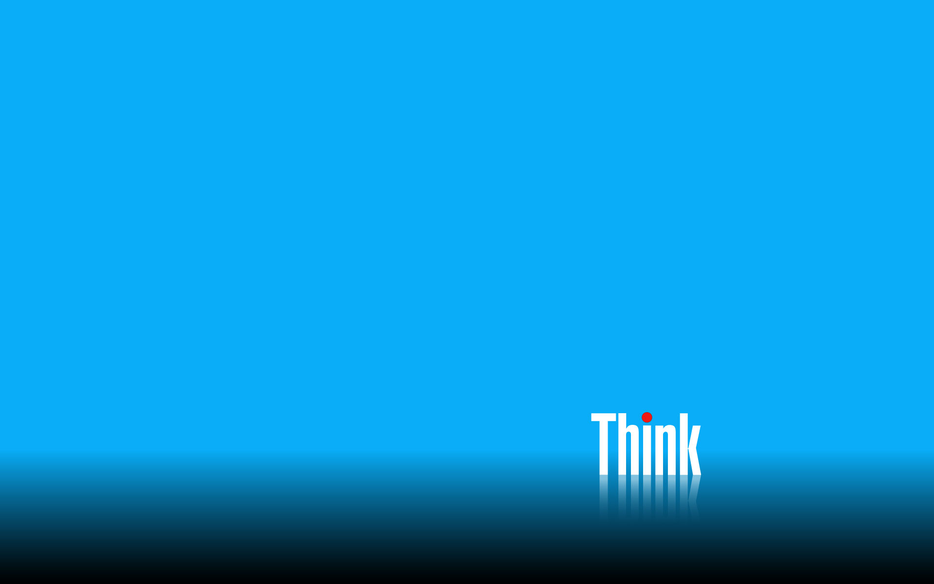 Think Blue Desktop Pc And Mac Wallpaper