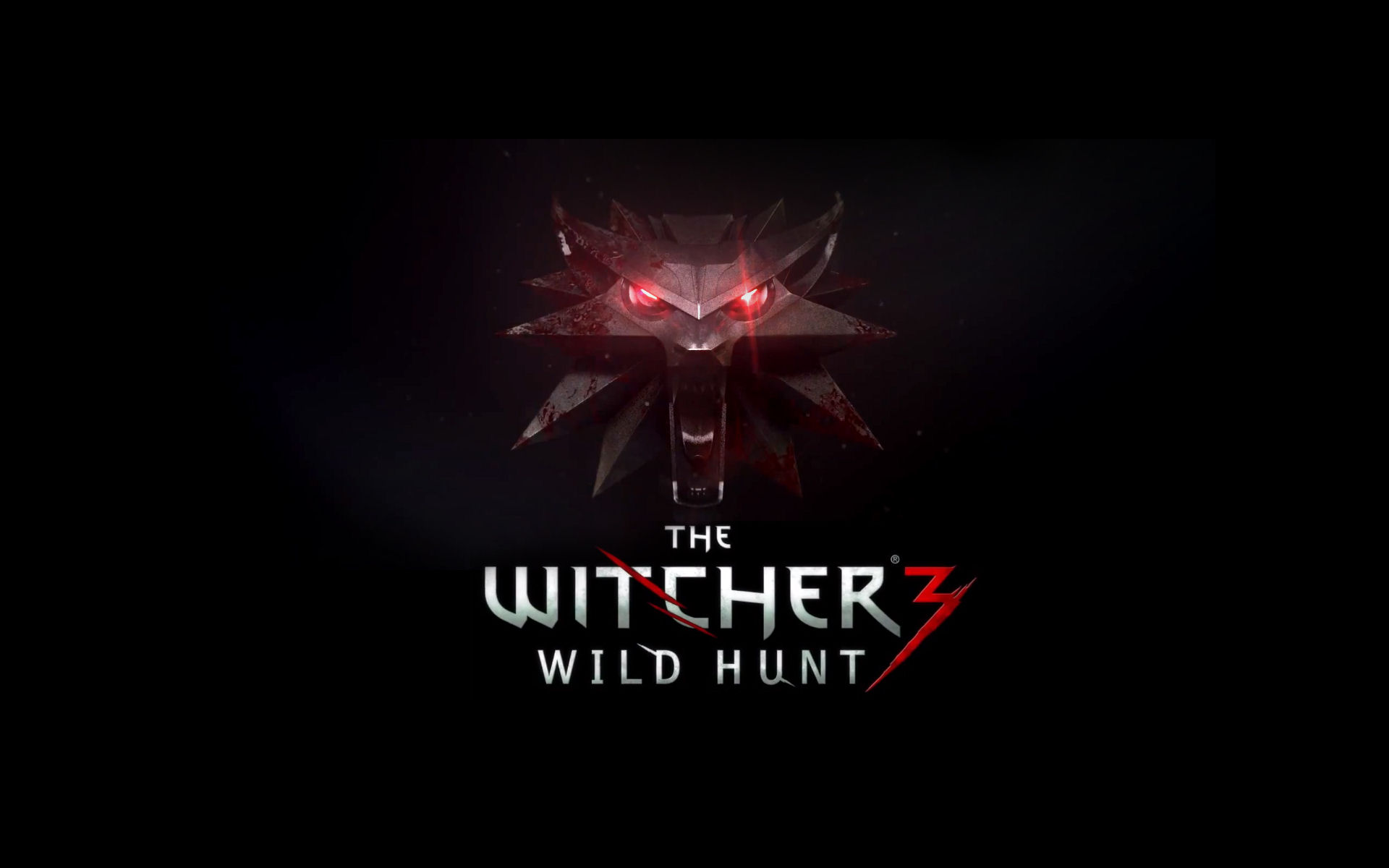 The Witcher Logo Wolf HD Wallpaper Wallpaper