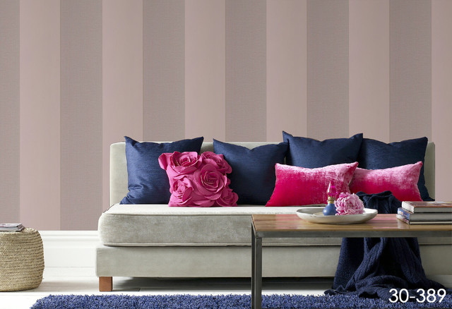 Bold Stripe Wallpaper Contemporary By Graham Brown