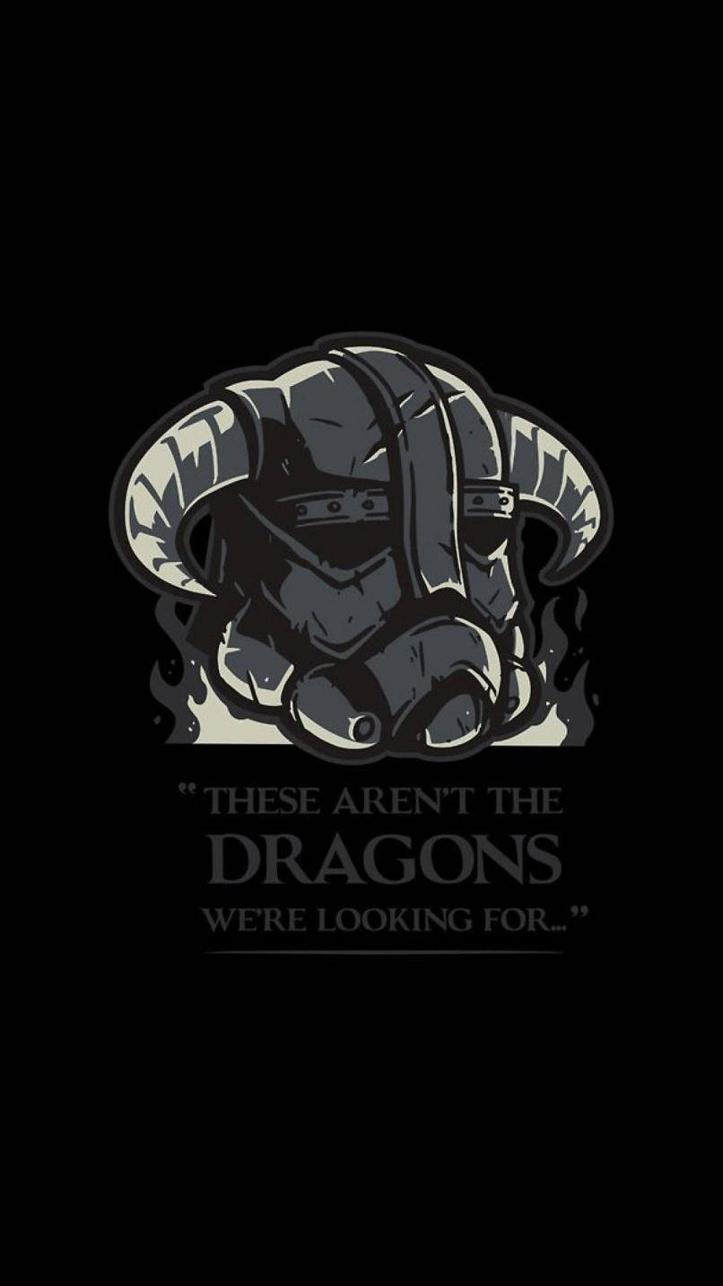 Skyrim iPhone Helmet Art Ltsj1xmbns2u7ko5 Wallpaper