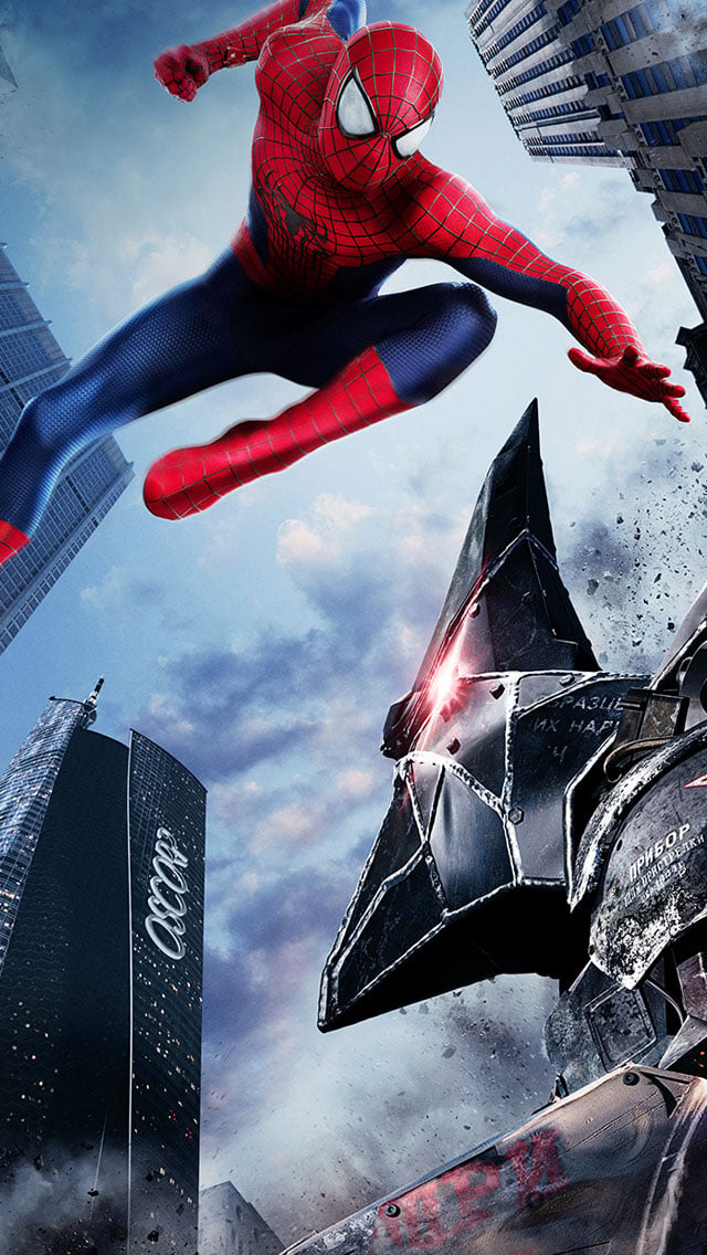 The Amazing Spider Man 2 Apple iPhone 5 Wallpapers Retina Ready 640x1136