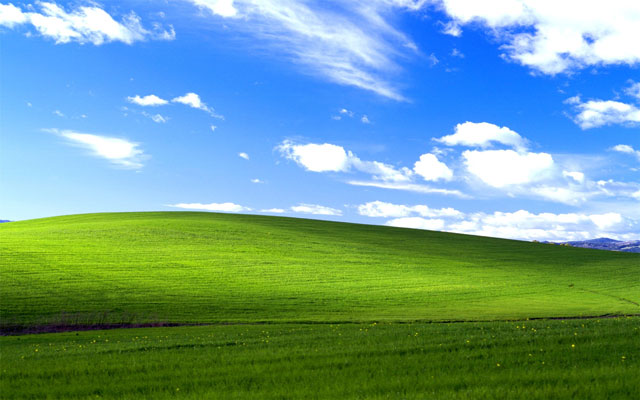 Windows XPs default wallpaper Bliss is a photo of the Los Carneros