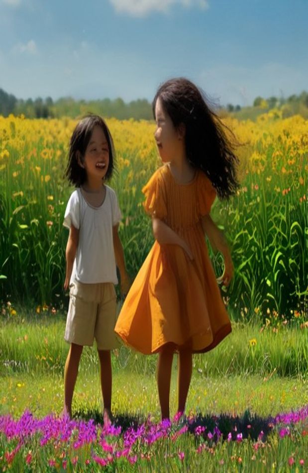 Barefoot Kids Wallpaper