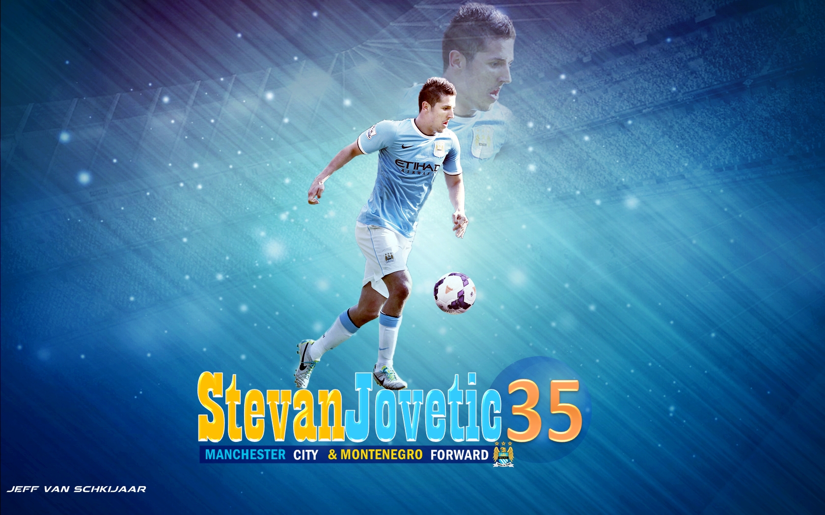 Jovetic Manchester City Wallpaper HD Football