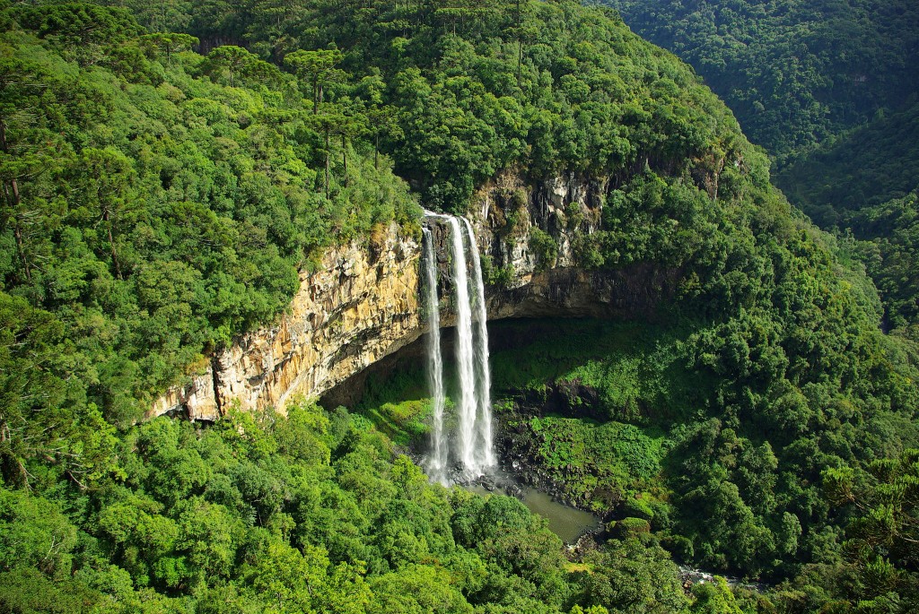 Image Caracol Falls Brazil HD Travel Nature Wallpaper