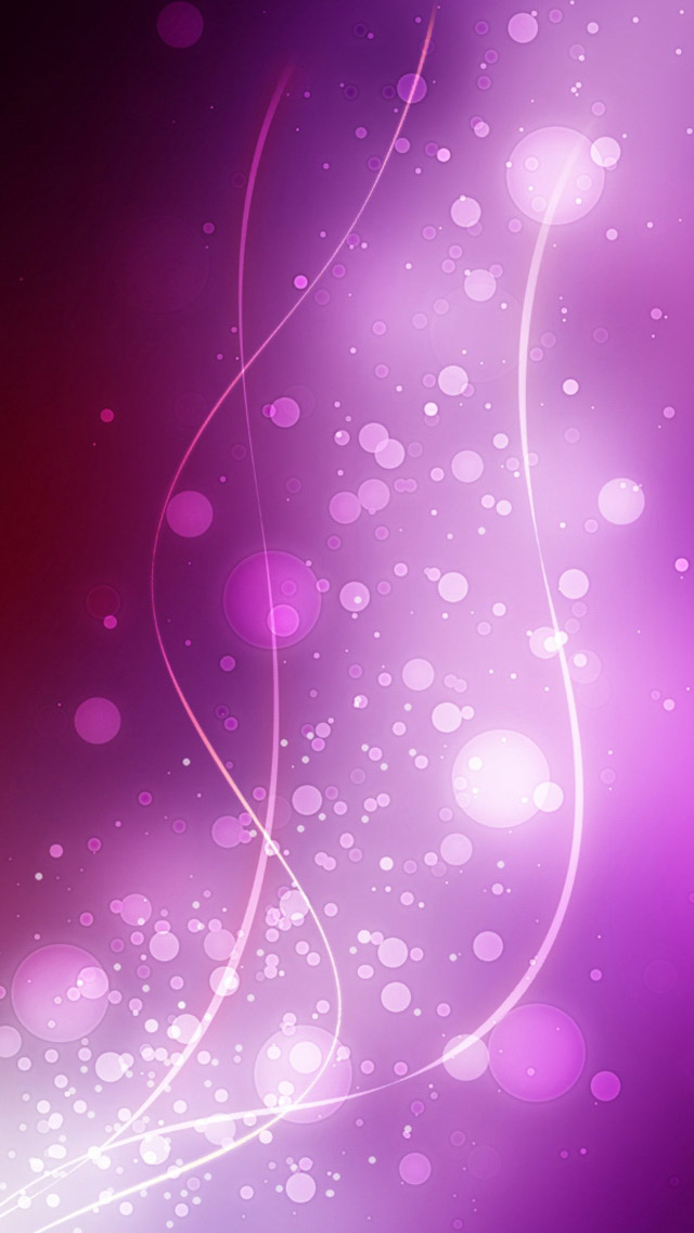 iPhone Wallpaper HD Purple Starlight Background