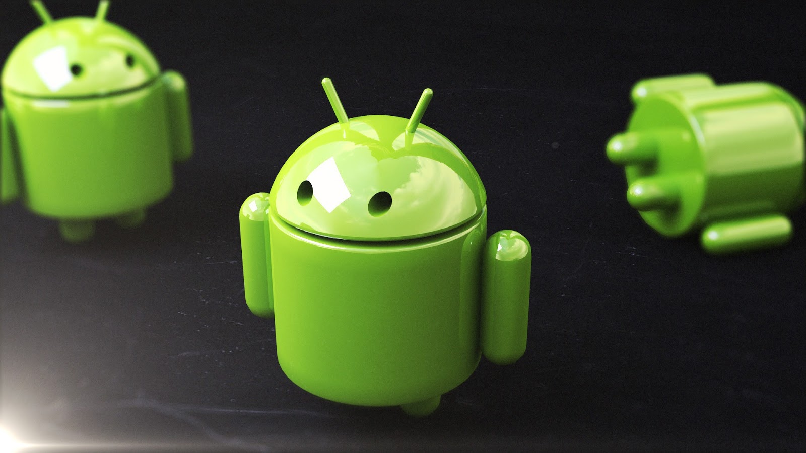 Green Robot Android Wallpaper Linux