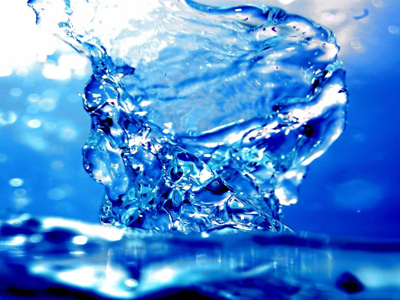 Wallpaper Crystal Blue Water