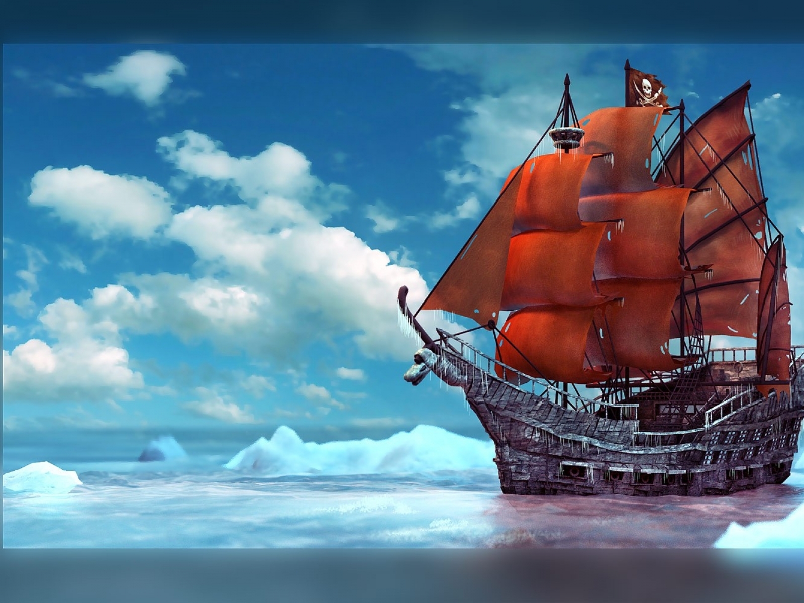 Pirate ship wallpaper   ForWallpapercom