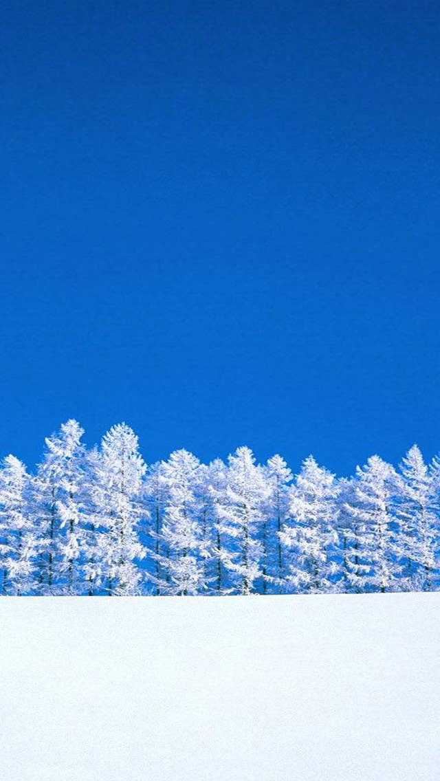iPhone Wallpaper Snow Background And