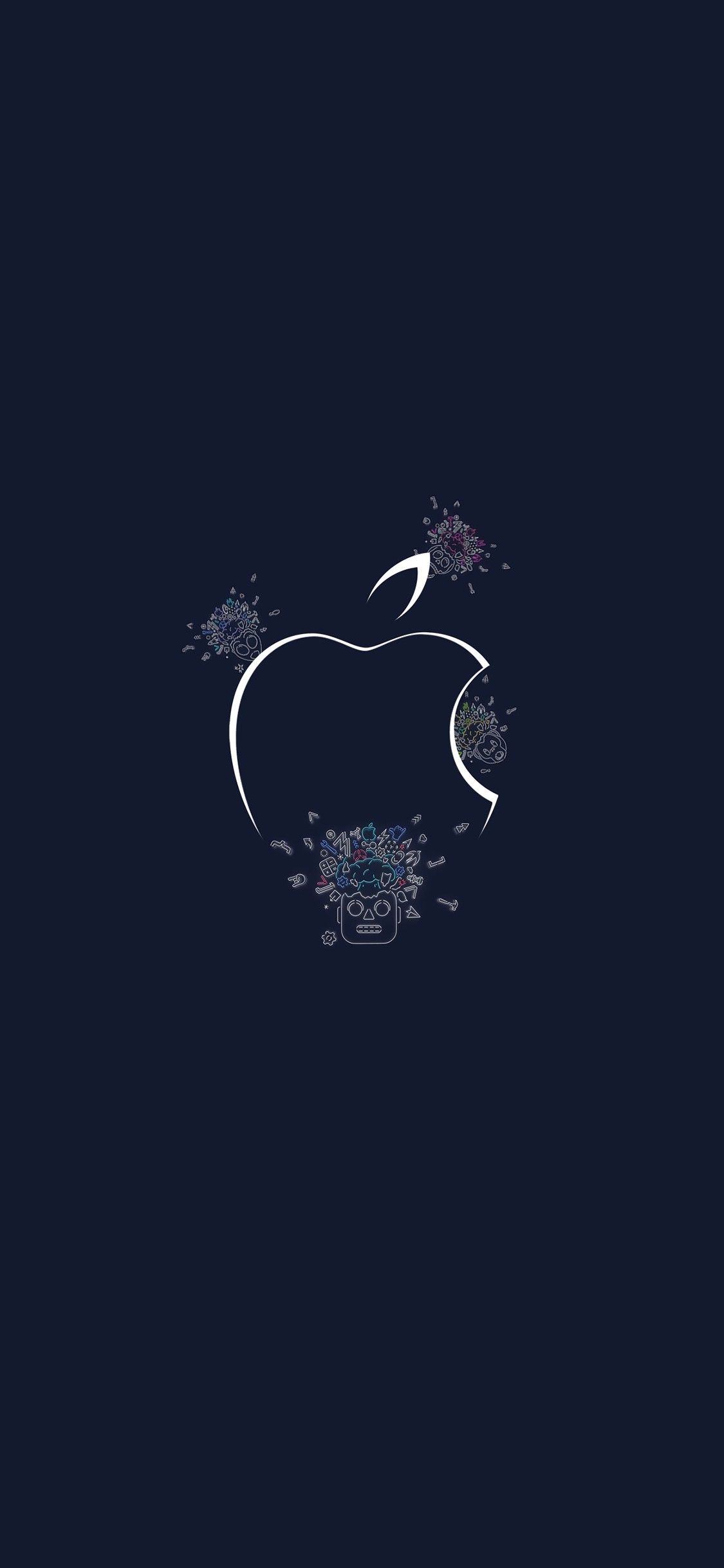 Awesome Apple Dynamic Wallpaper Apple logo wallpaper iphone