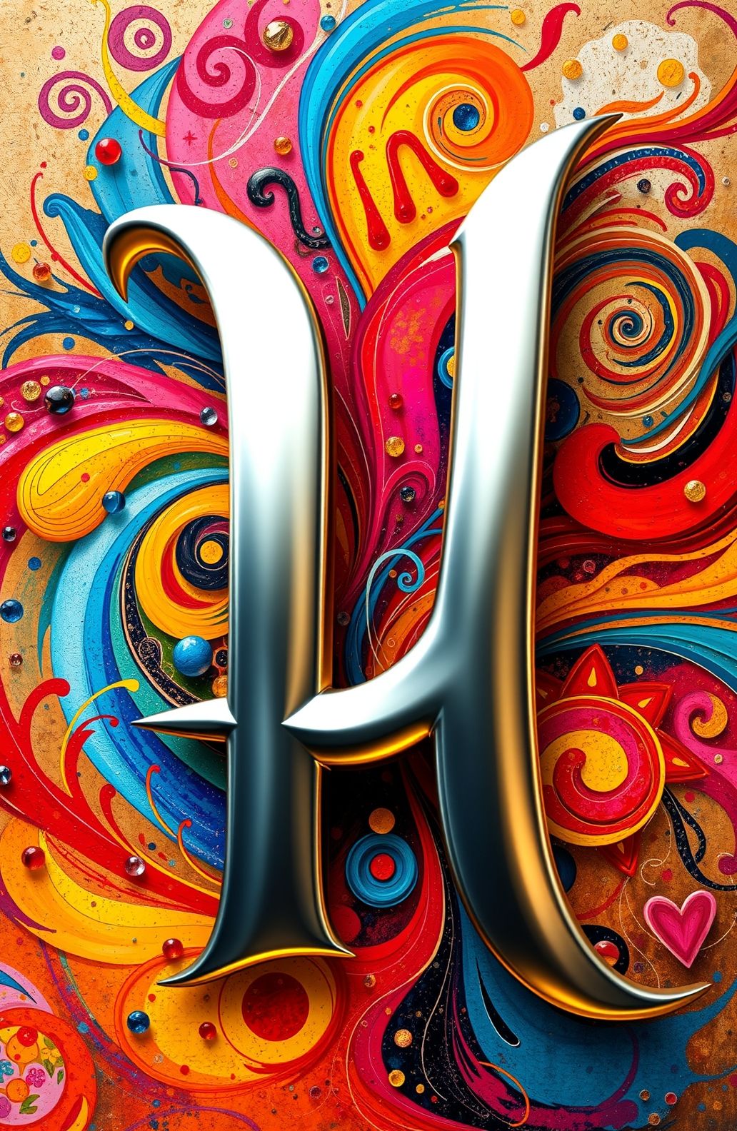 Letter H Wallpaper
