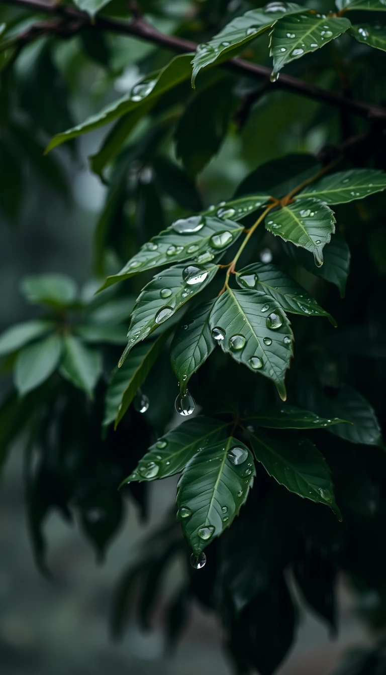 Rain 4k Phone Wallpaper