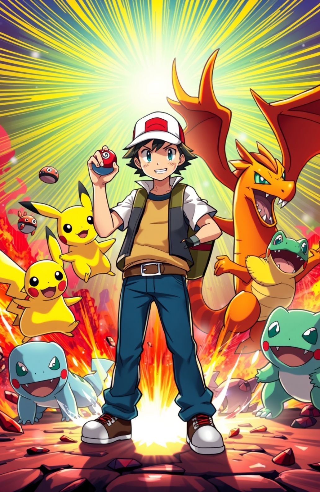 Pokemon Ash Wallpaper