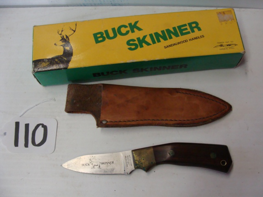 Lot Buck Skinner Surgical Steel Made In Japan Parker Cut Co