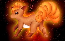 Pokemon Vulpix Card