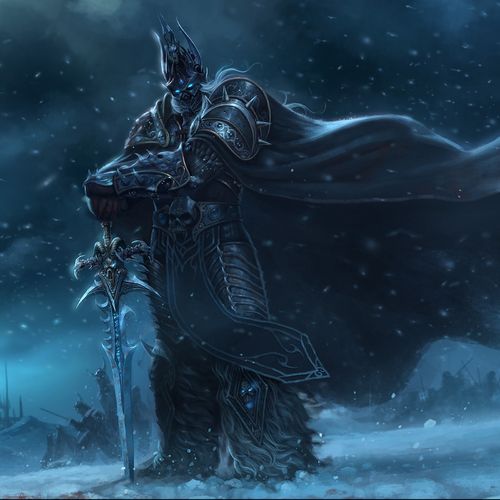 World Of Warcraft Lich King Art Wallpaper