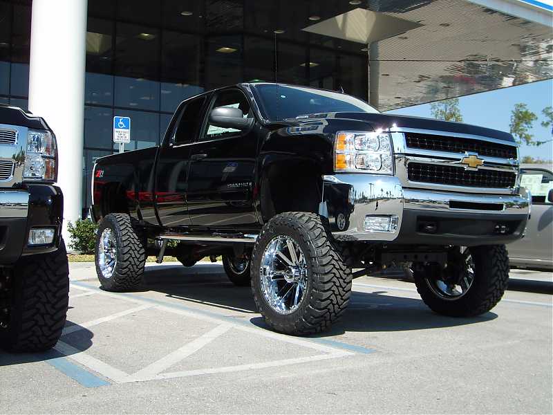 Lifted Chevy Trucks Wallpaper HD New Picture