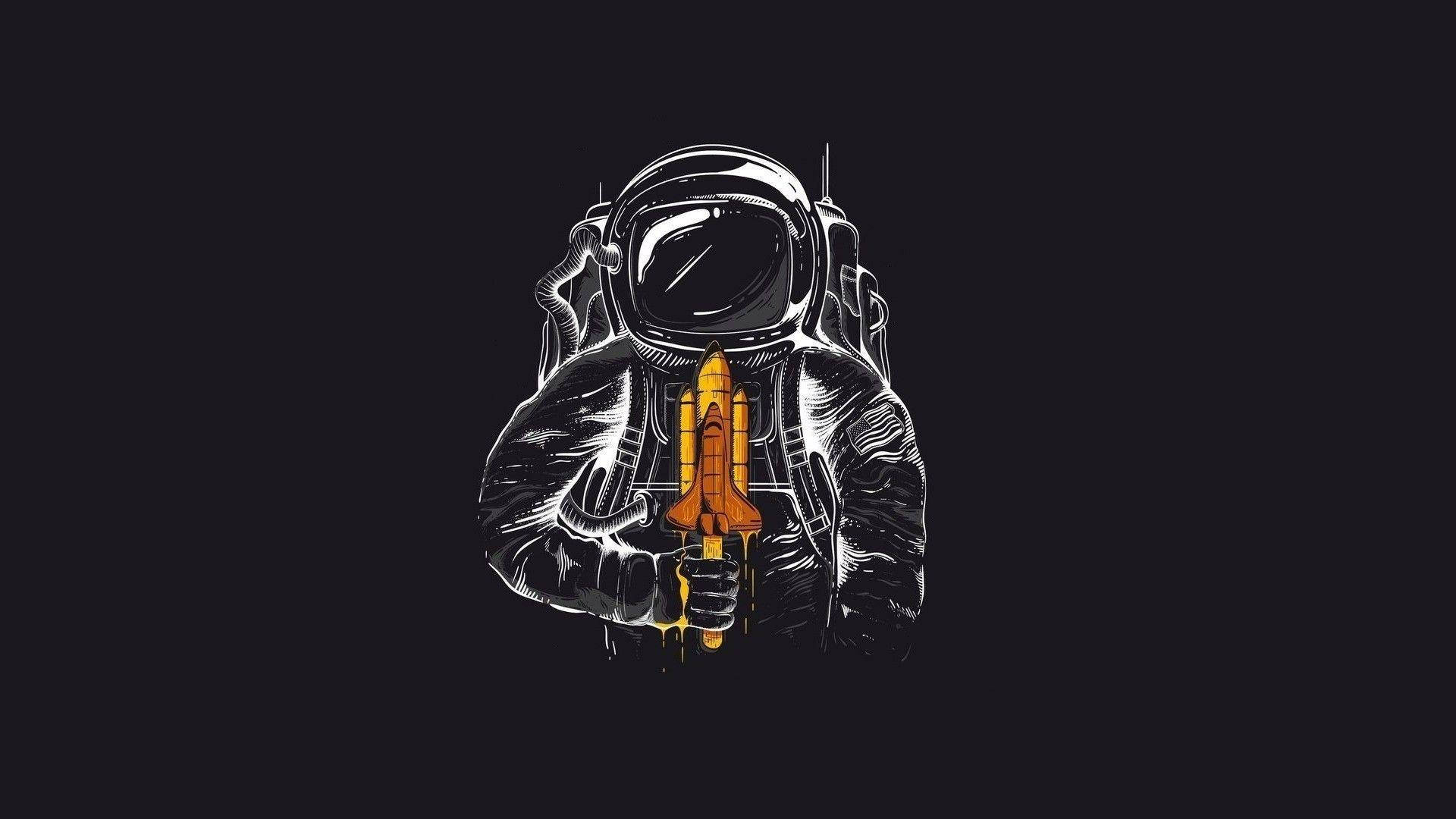 Astronaut Aesthetic Wallpaper