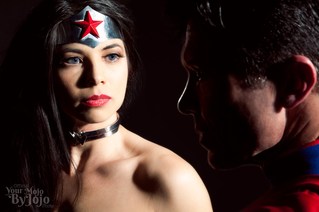 New Wonder Woman And Superman Silhouette By Yourmojobyjojo On