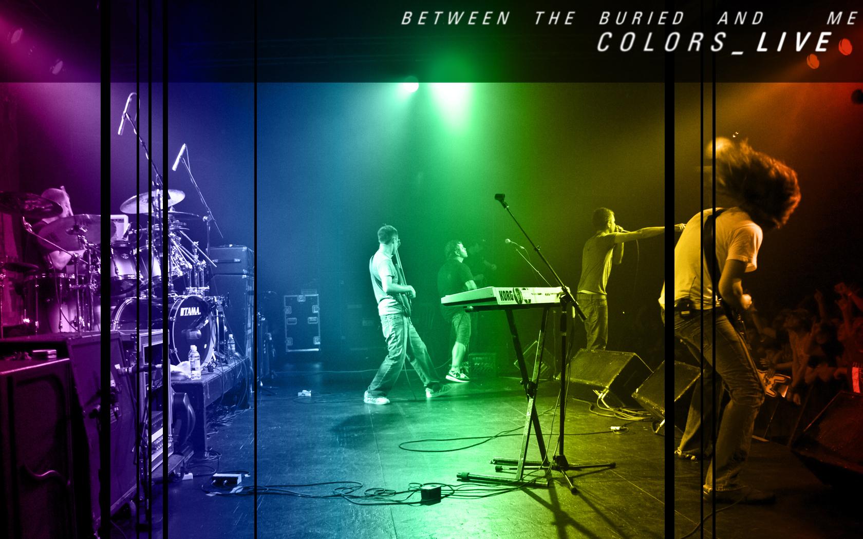 Music Between The Buried And Me Live Bands Wallpaper