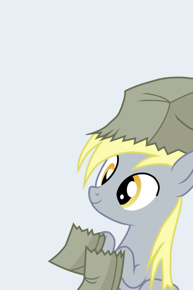 My Little Pony iPhone Wallpaper Derpy By Doctorpants On