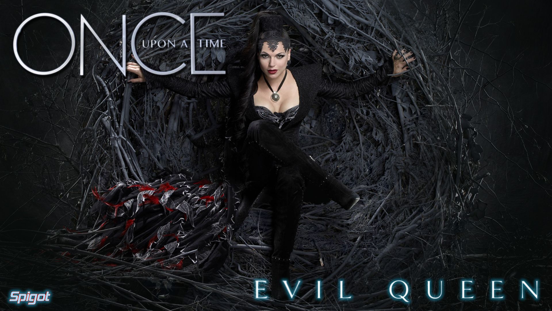 Back Of The Delightfully Delectable Evil Queen From Once Upon A Time
