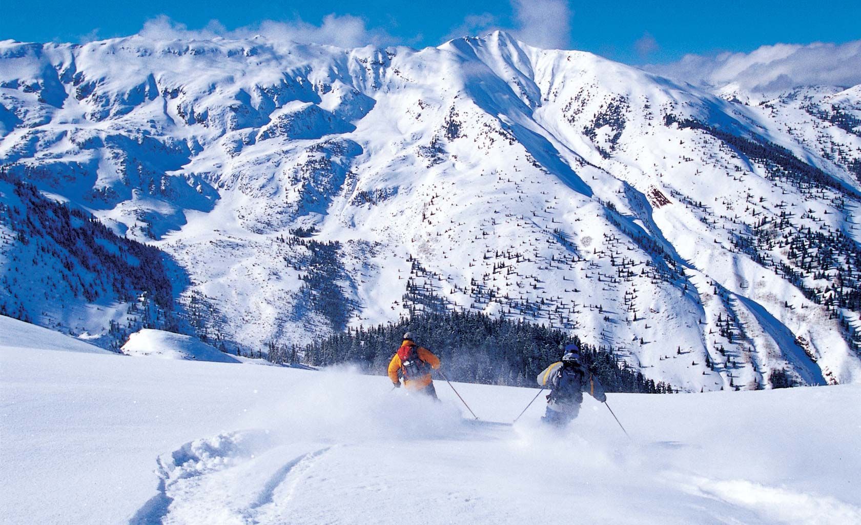 Colorado Ski Mountain Wallpaper Top