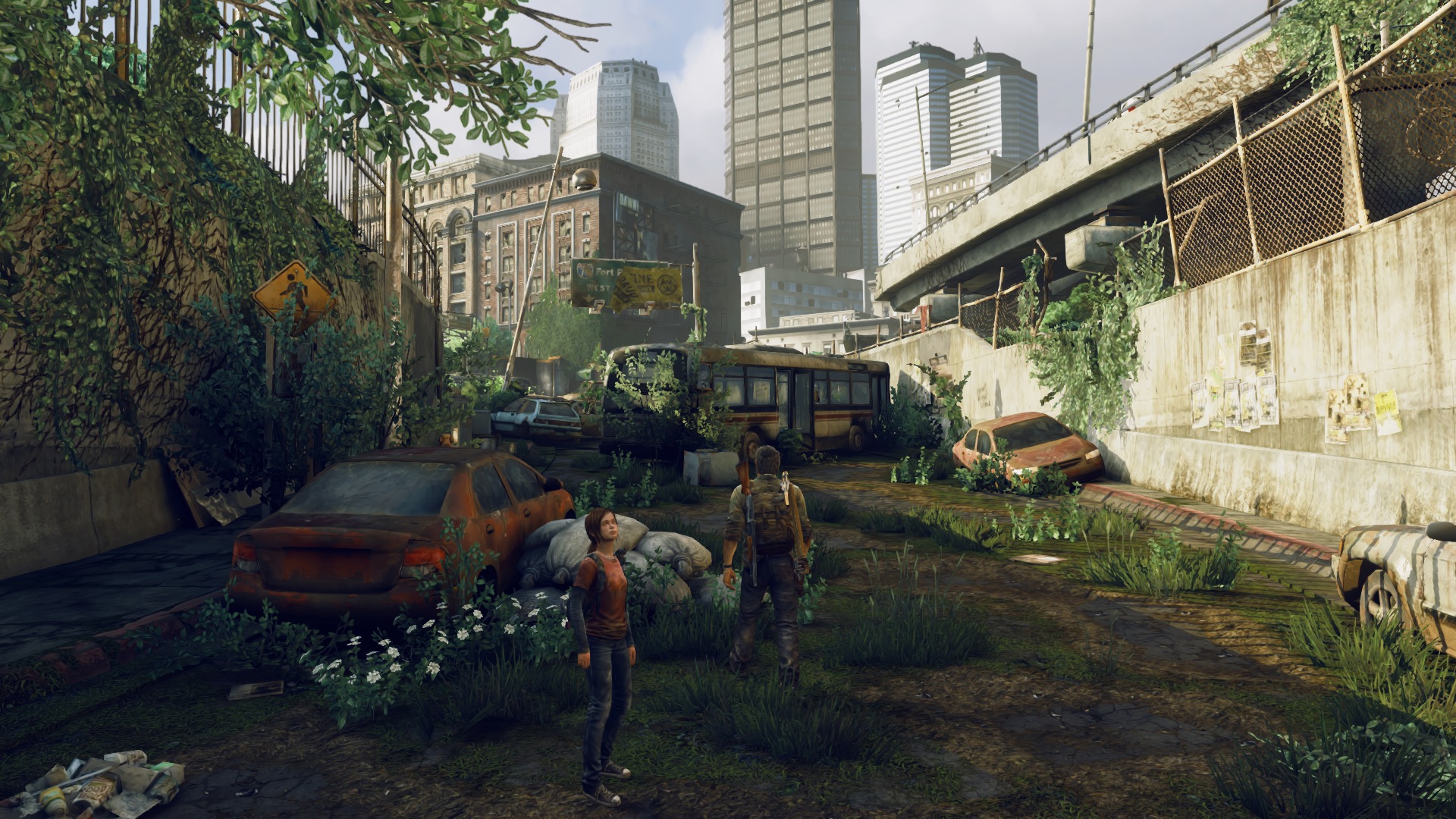 The Last Of Us Remastered collection screenshot taken via in Game
