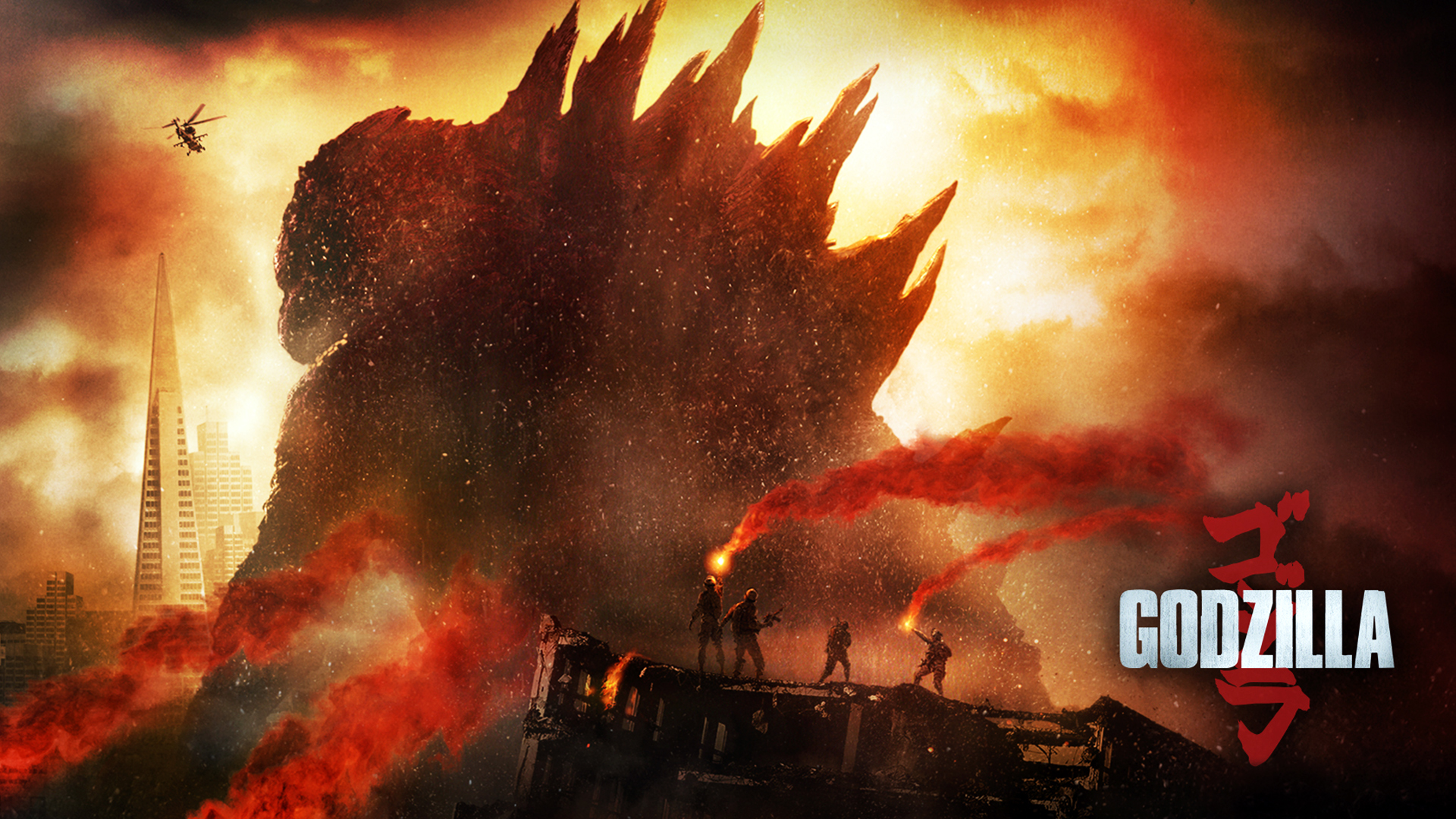 Godzilla Movie HD 1080p Wallpaper And Patible For