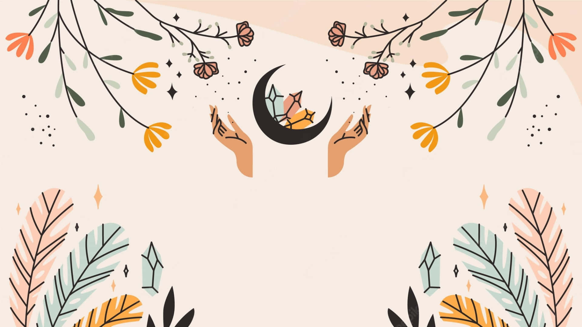 Boho Desktop Background Wallpaper