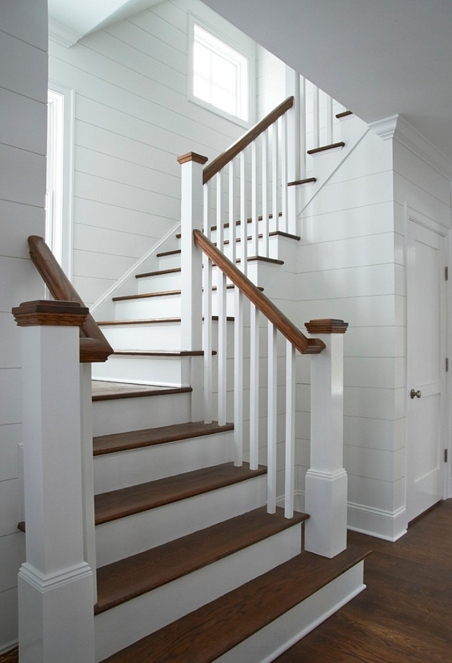 Shiplap Wall Design Foyer