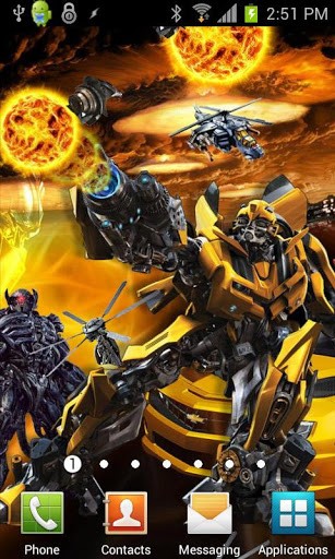 View bigger   TRANSFORMERS Live Wallpaper for Android screenshot