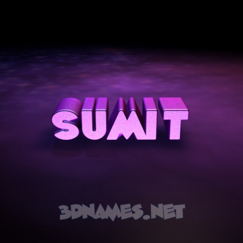 3d Sumit Name Wallpaper How to download this name
