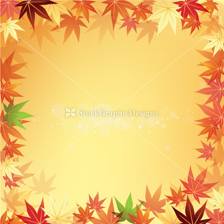 Fall Leaves Background Autumn Leaf Background