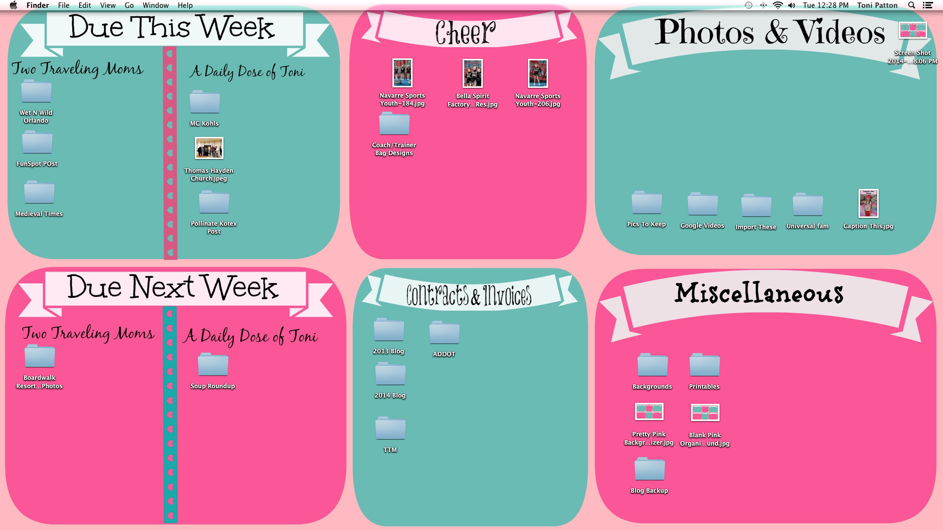 Get Organized With This Fun Desktop Laptop Background Gers