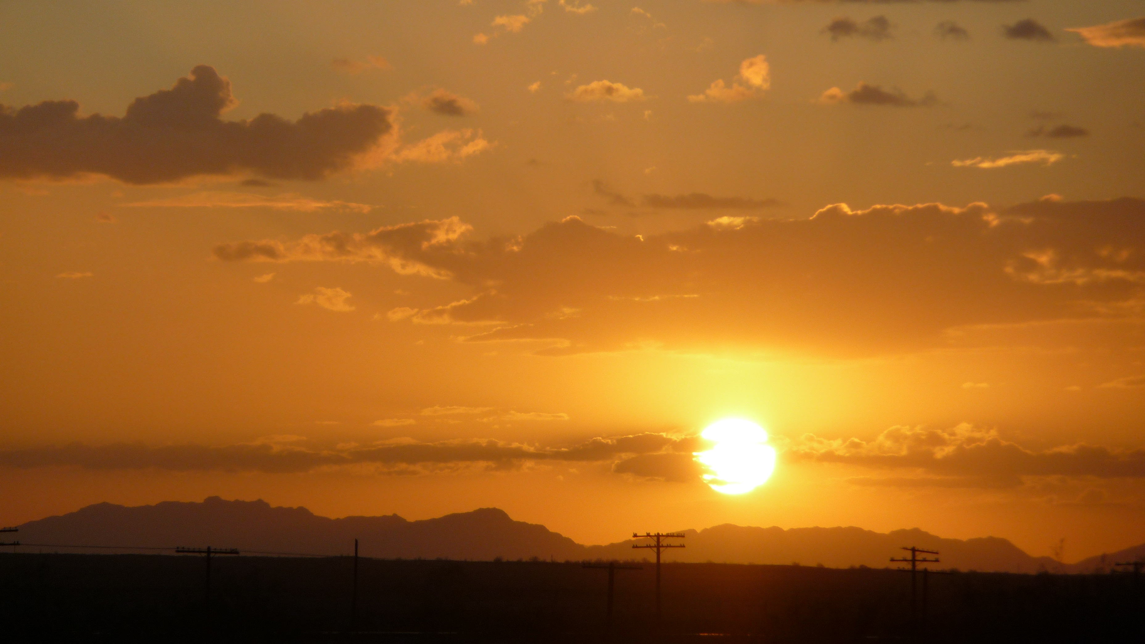 Sunset In Arizona Wallpaper